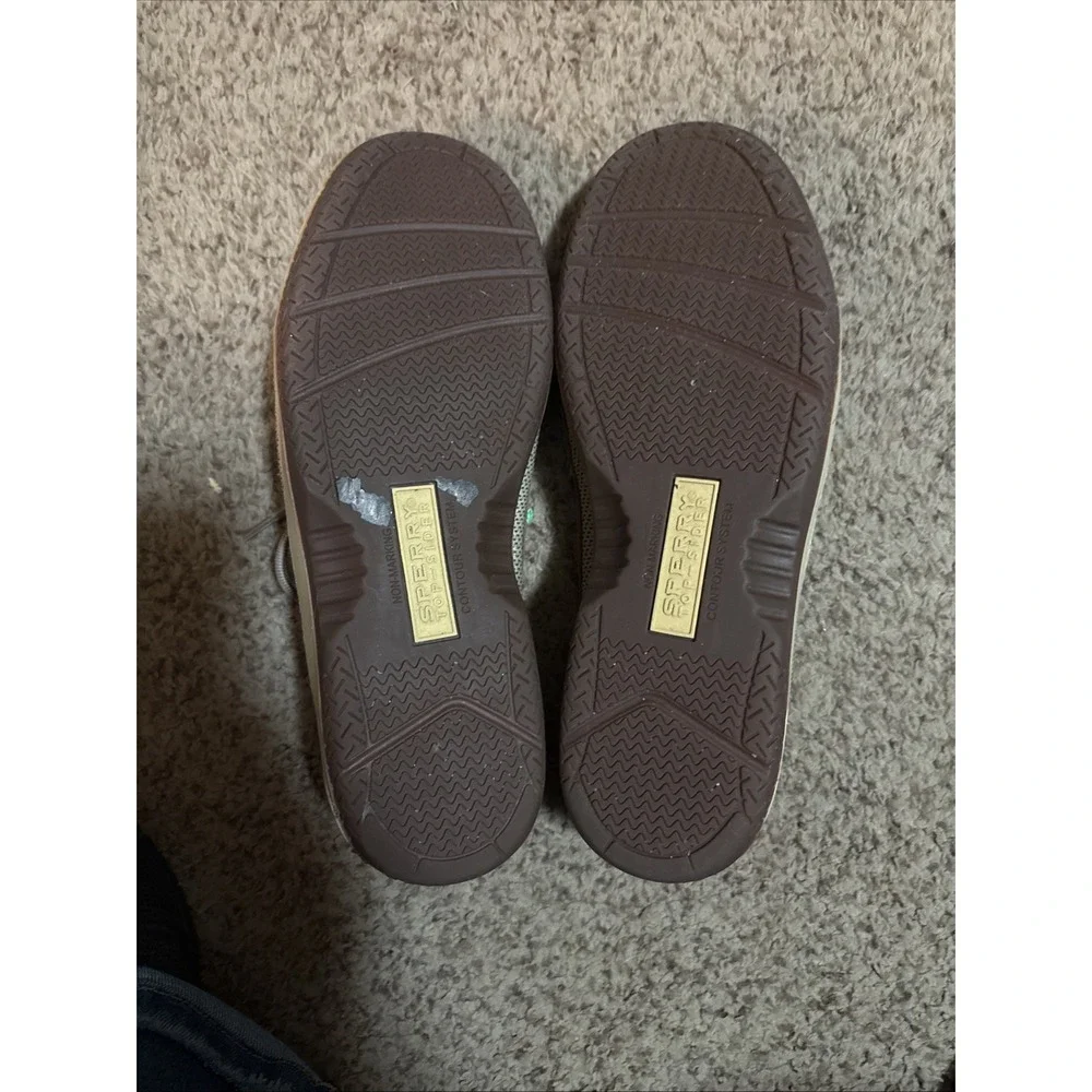 Sperry  Top Sider Brown Leather Boat Shoes Men's Sz 10 Beach Casual
